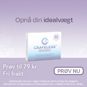 Craveless er et produkt til dig, som ønsker at reducere sukkertrang og -cravings.